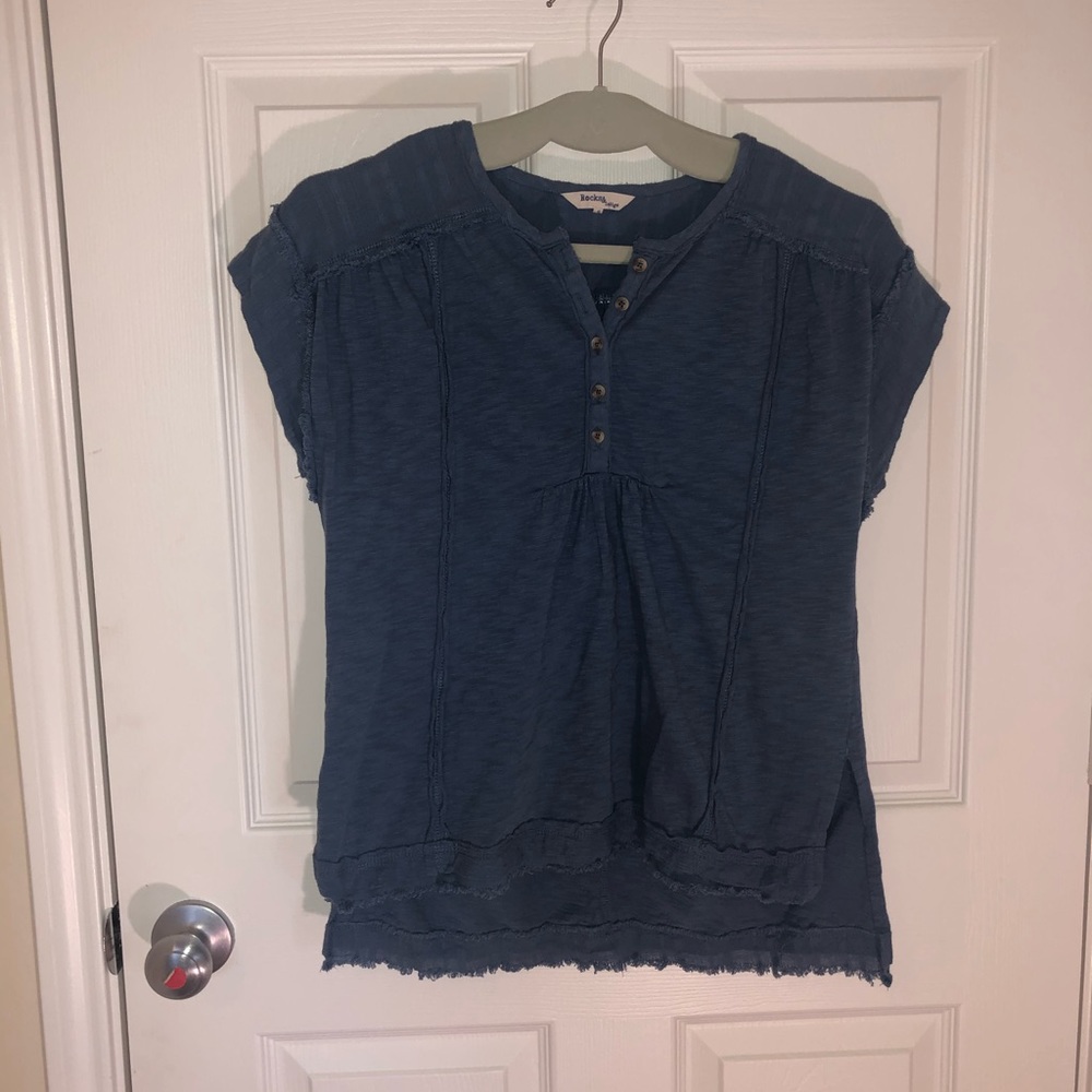 Blue Blouse (S)